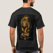ライオンキングのロイヤルモチベーション🦁 Tシャツ (裏面)