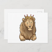 ライオンキングの王冠 ポストカード (正面/裏面)