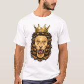 ライオンキングユニセックス- Tシャツ (正面)