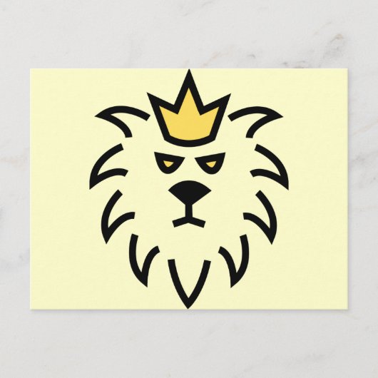 ライオンキング。 ポストカード (正面)