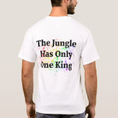 ライオンキング Tシャツ (裏面)