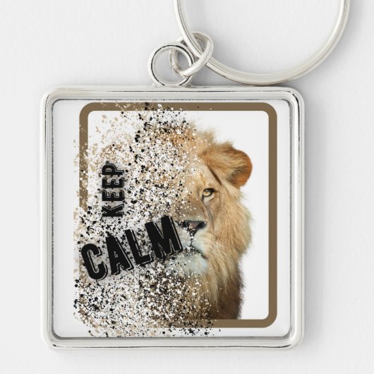 ライオンキーリング キーホルダー (正面)
