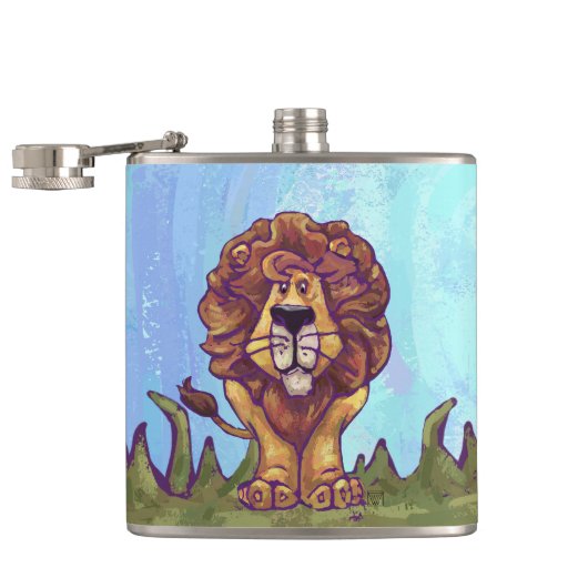 ライオンギフト&アクセサリー フラスク (オープン)
