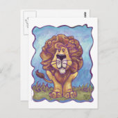 ライオンギフト&アクセサリー ポストカード (正面/裏面)