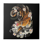 ライオンギフト|タイガータトゥーブレイクールブ タイル (正面)