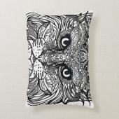 ライオンクブ顔 アクセントクッション (正面(垂直))