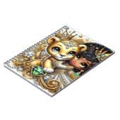 ライオンクブ&プリンセスノート ノートブック (左側)