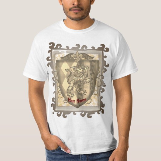 ライオンクラストライプスシールド Tシャツ (正面)