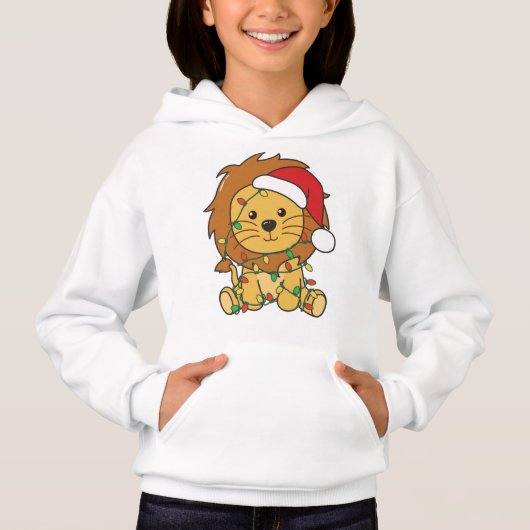 ライオンクリスマスウィンターアニマルズホリデーライオン (正面)