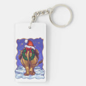 ライオンクリスマス キーホルダー (裏面)