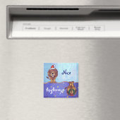 ライオンクリスマス マグネット (インサイチュ (食洗機))