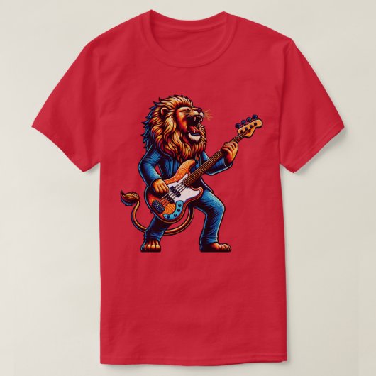 ライオングルーブキングローアリングベース Tシャツ (デザイン正面)