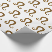 ライオンゴールデンサインゴールデンシンボル ラッピングペーパー (角)