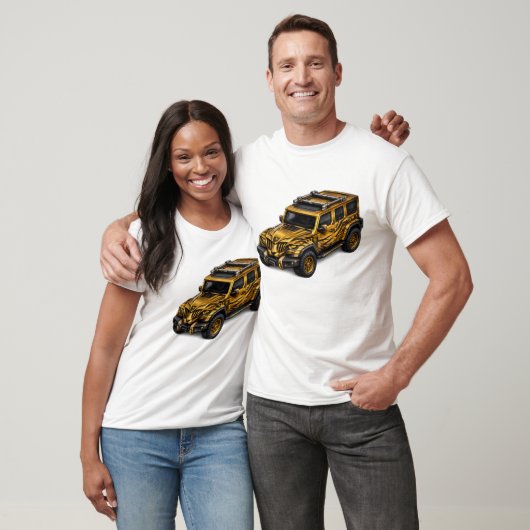 ライオンゴールドアドベンチャーSUV — BV-JLG Tシャツ (ユニセックス)