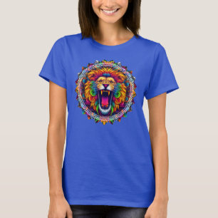 ライオンサイケデリック Tシャツ