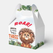 ライオンサファリワイルド&三子供の誕生日ビーフボックス フェイバーボックス (裏面サイド)