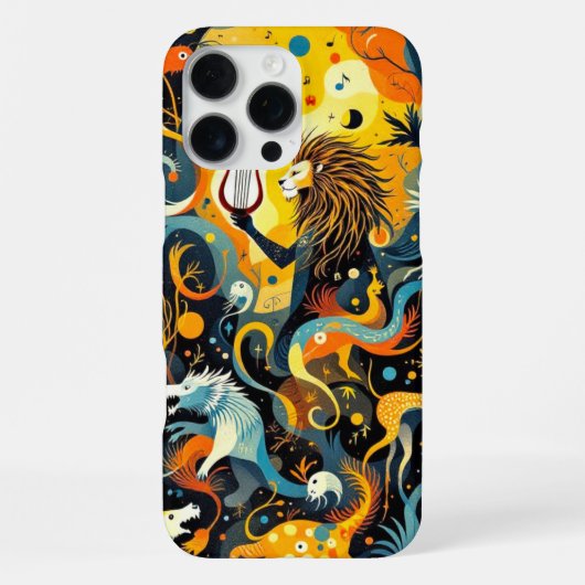 ライオンサン iPhoneケース (裏面)