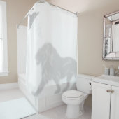 ライオンシャドウシルエットシャドウバディズシャワー シャワーカーテン (インサイチュ)