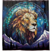 ライオンシャワーカーテン シャワーカーテン (正面)