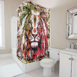 ライオンシャワーカーテン |ライオカラフルン シャワーカーテン