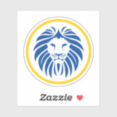 ライオンシルエットシール シール (シート)