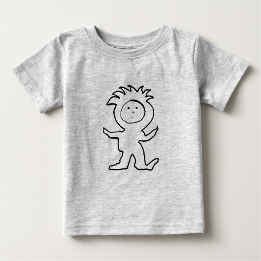 ライオンジャミーズ小僧 ベビーTシャツ (正面)
