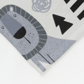 ライオンジャングルキングフリースブランケット フリースブランケット (角)