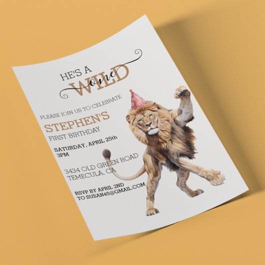 ライオンジャングルサファリワイルドワン誕生日