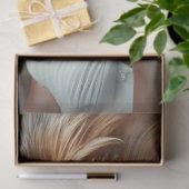 ライオンジャングル黒人女性デコパージュ 薄葉紙 (ギフト)