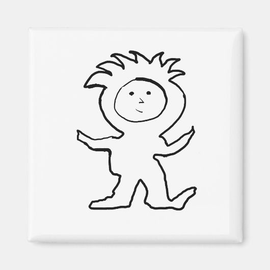 ライオンジャンミーバイクスダムデザイン マグネット (正面)