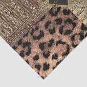 ライオンスサファリジャングルグラムモダン金ゴールドスパークル 薄葉紙 (詳細)