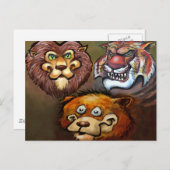 ライオンズとタイガースとベアーズああ! ポストカード (正面/裏面)