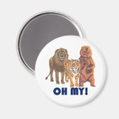 ライオンズとタイガースとベアーズああ! マグネット (正面/裏面)