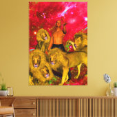 ライオンズの旅 キャンバスプリント (インサイチュ (リビング))