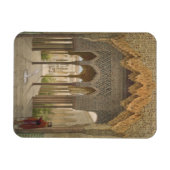 ライオンズの法廷，アルハンブラ，グラナダ， 185 マグネット (横)