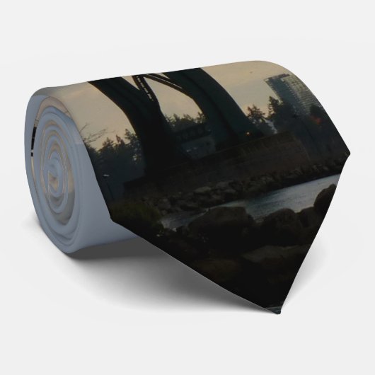 ライオンズゲートタイズバンクーバーサニーネクタイカスタム ネクタイ (ロール)