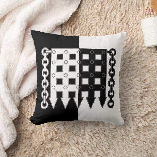 ライオンズゲートポピュレースバッジ装飾用クッション クッション (ブランケット)