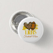 ライオンズサッカーママのボタン – カスタマイズ可能 缶バッジ (正面&裏面)