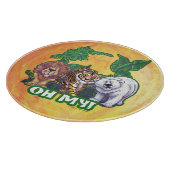 ライオンズタイガーは私を支える カッティングボード (角)