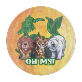 ライオンズタイガーは私を支える カッティングボード (正面)