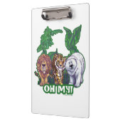 ライオンズタイガーは私を支える クリップボード (左)