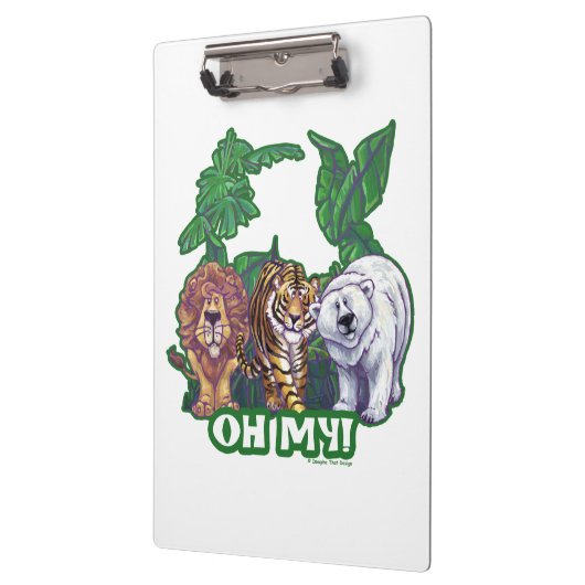 ライオンズタイガーは私を支える クリップボード (左)