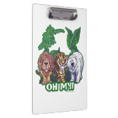 ライオンズタイガーは私を支える クリップボード (右)