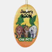 ライオンズタイガーは私を支える セラミックオーナメント (右)