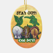 ライオンズタイガーは私を支える セラミックオーナメント (裏面)