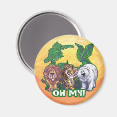 ライオンズタイガーは私を支える マグネット (正面/裏面)