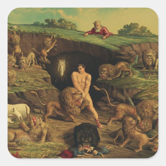 ライオンズデンのダニエル スクエアシール (正面)