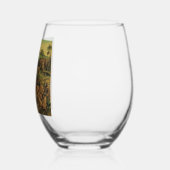 ライオンズデンのダニエル ステムなしワイングラス (右)