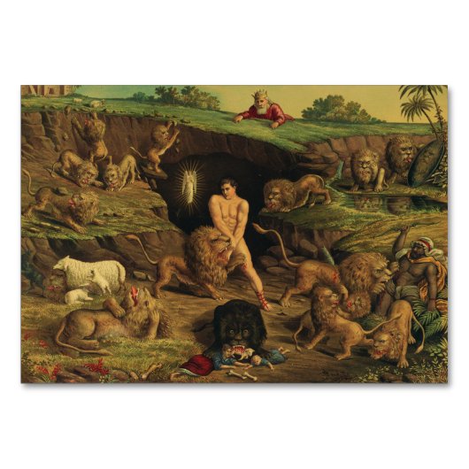 ライオンズデンのダニエル テーブルナンバー (正面)