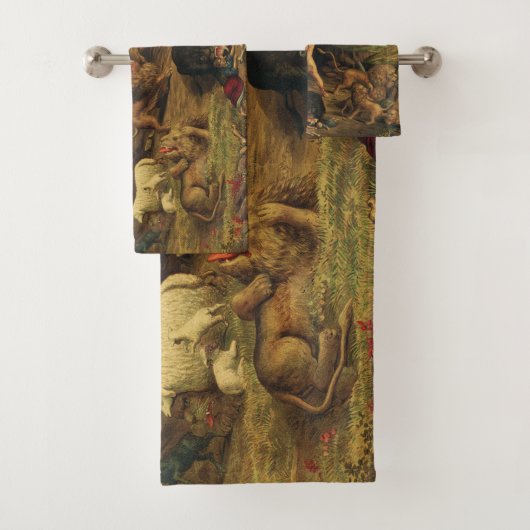 ライオンズデンのダニエル バスタオルセット (インサイチュ)